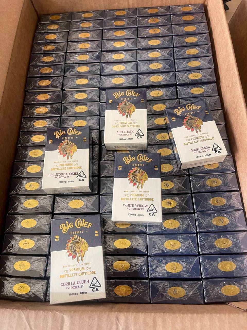 Big Chief Carts 1g Wholesale