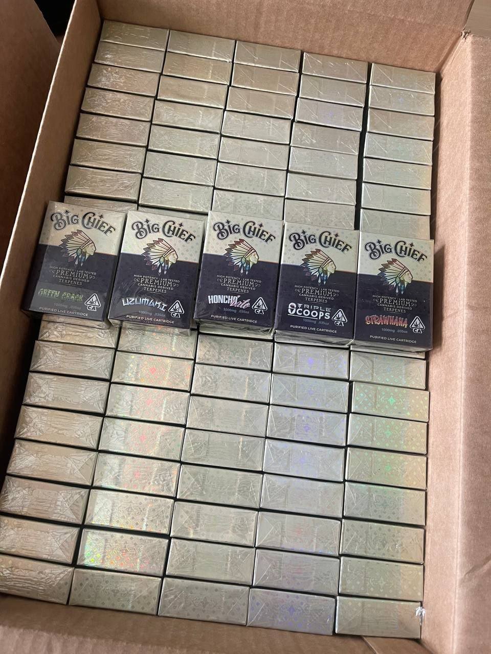 Big Chief Carts 1g Wholesale